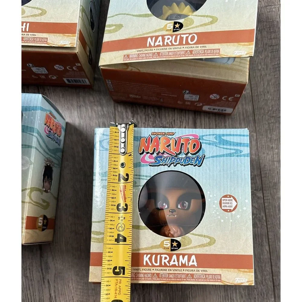 Naruto Funko 5 Star Kakashi Sasuke‎ Kurama Naruto Collector Figures